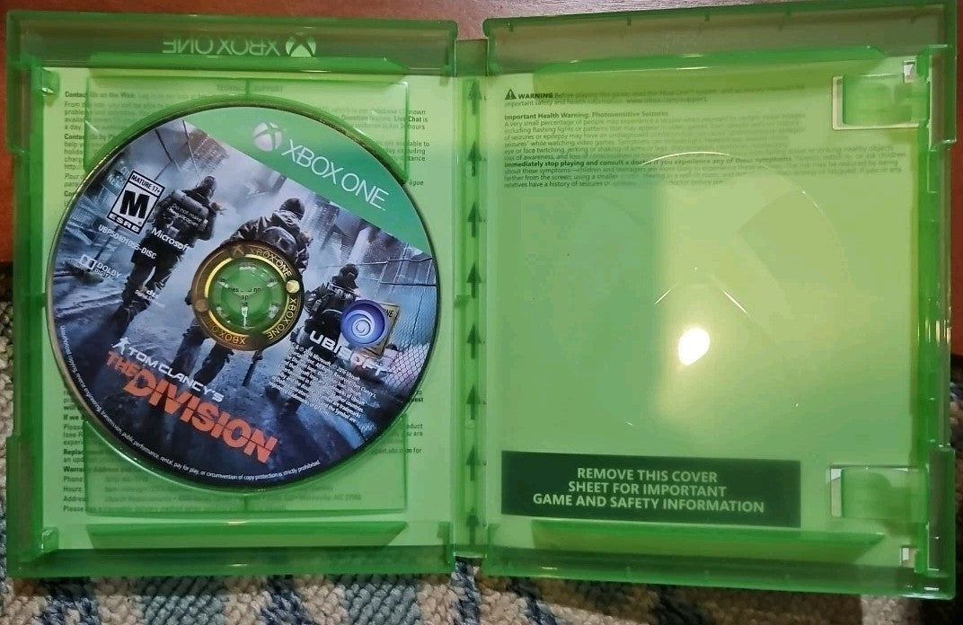 Tom Clancy's: The Division - Microsoft Xbox One. Tested. No Scratches. Resealed