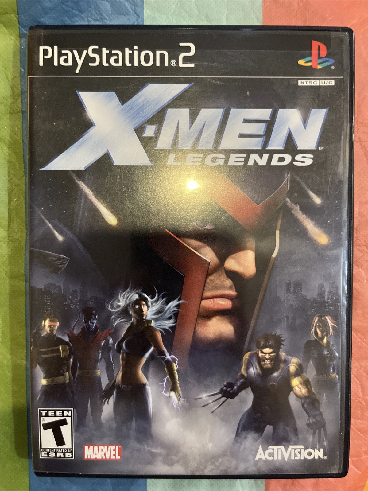 X-Men Legends (PS2)  CIB. Manual. Tested. Original Case