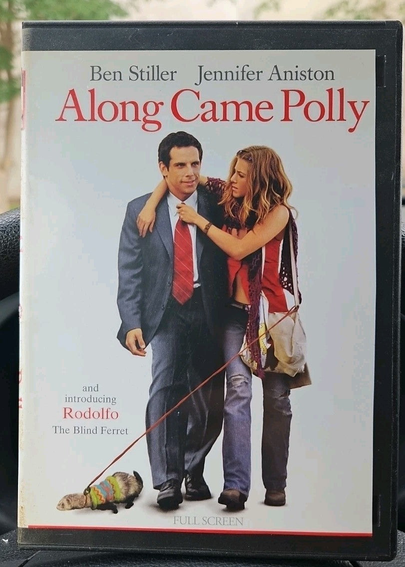 Along Came Polly (DVD, Full Frame Edition) Tested. Slim Case. Cropped Artwork