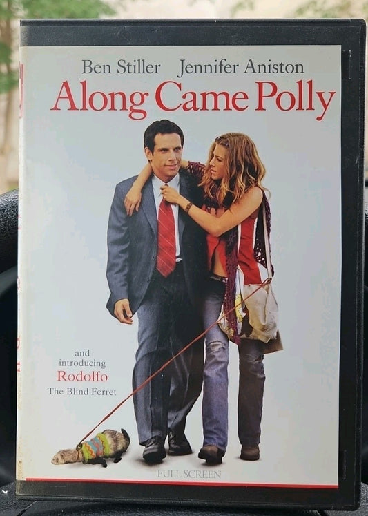 Along Came Polly (DVD, Full Frame Edition) Tested. Slim Case. Cropped Artwork