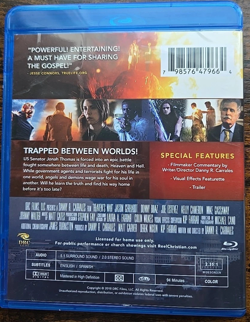 HEAVEN'S WAR (Blu-Ray) New