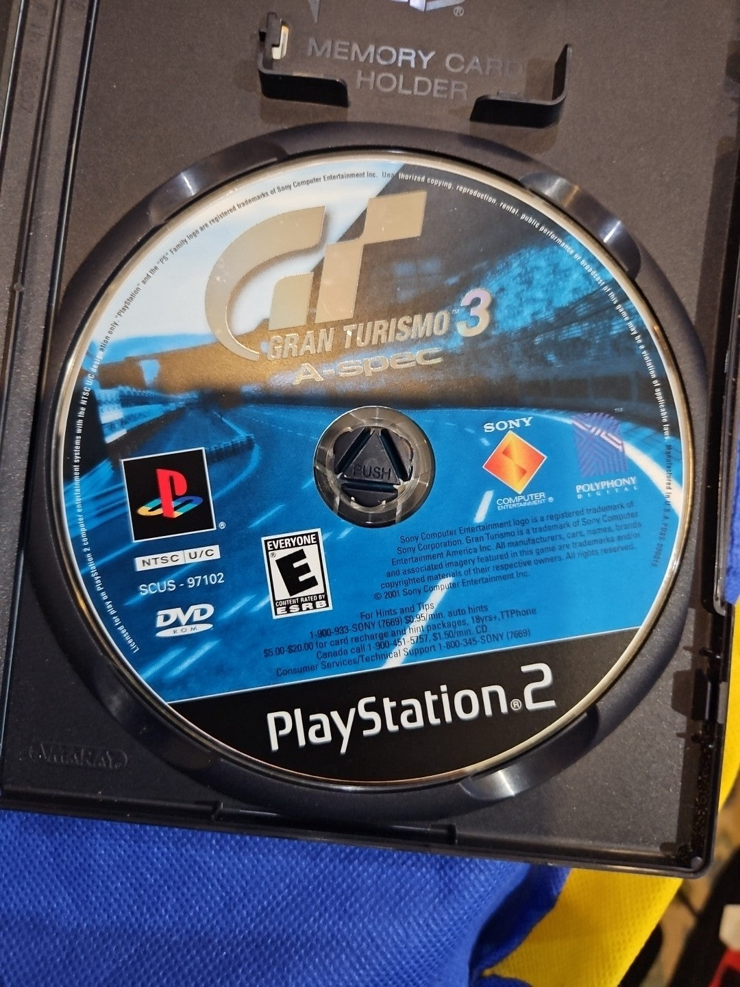 Gran Turismo 3 (PS2) Mint. Tested. w/Manual