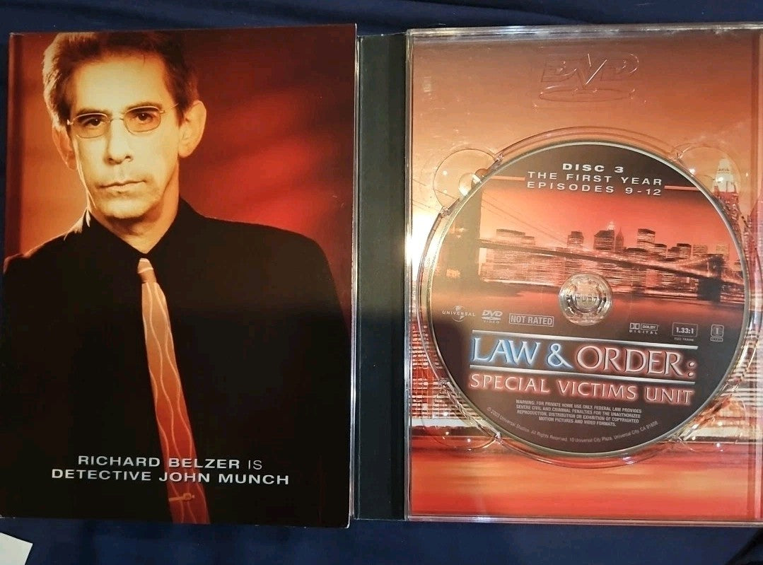Law & Order-Special Victims Unit: the First Year (DVD, 1999)