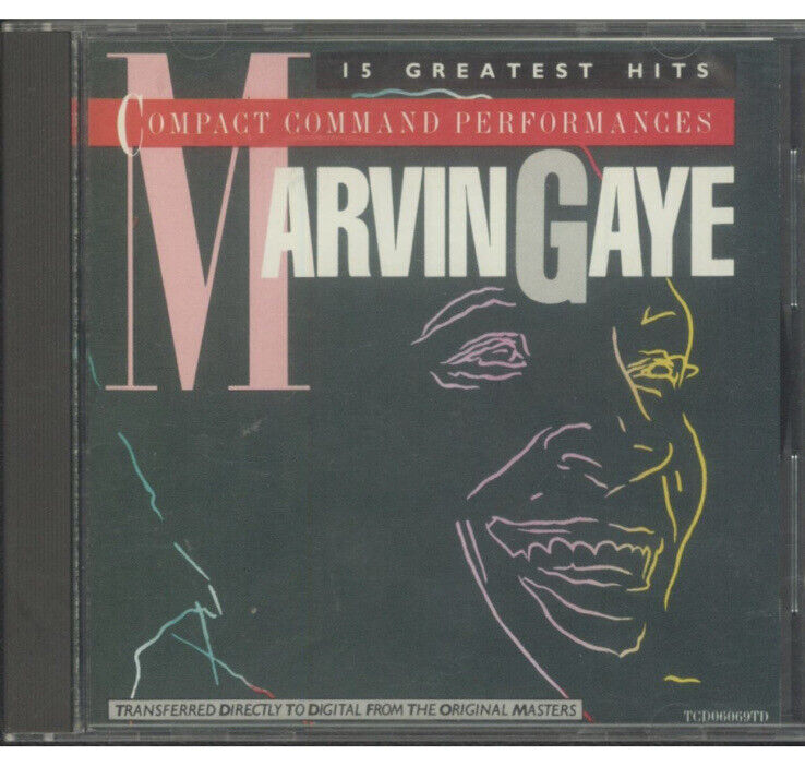 Compact Command Performances: 15 Greatest Hits by Marvin Gaye (CD, Motown)
