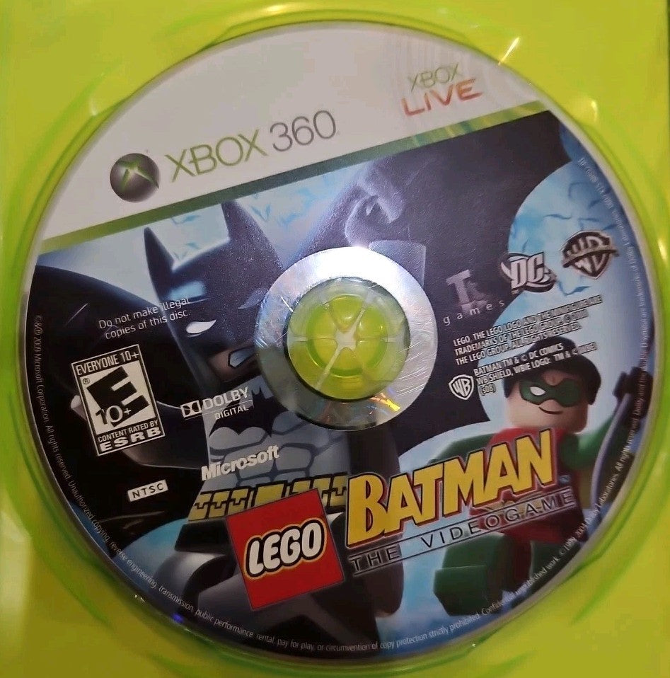 Lego Batman (Xbox 360) Without Pure.  Tested