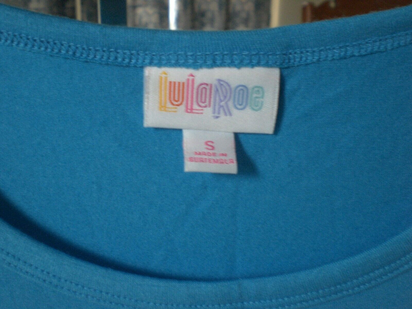 NWT LuLaRoe Julia Dress Turquoise SMALL