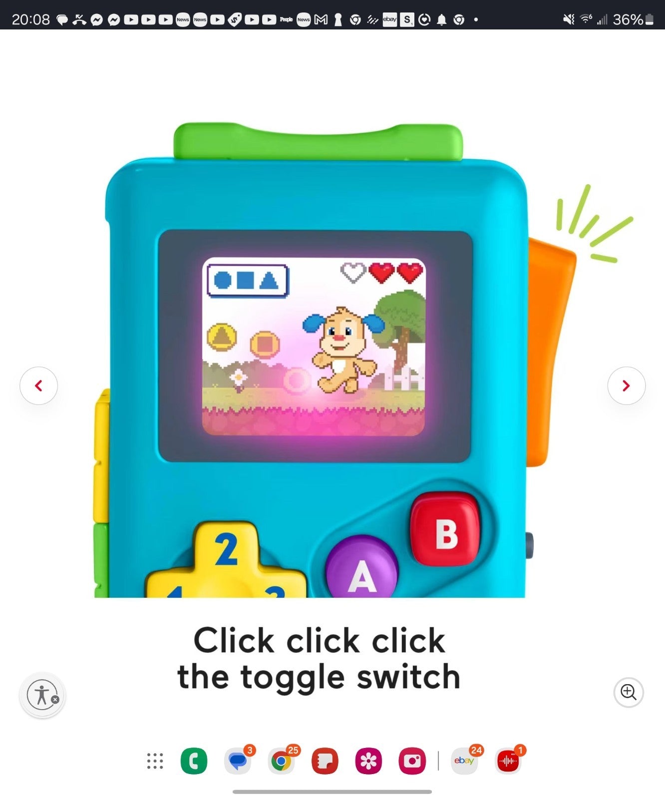 Mattel Fisher-Price Laugh & Learn Lil' Gamer