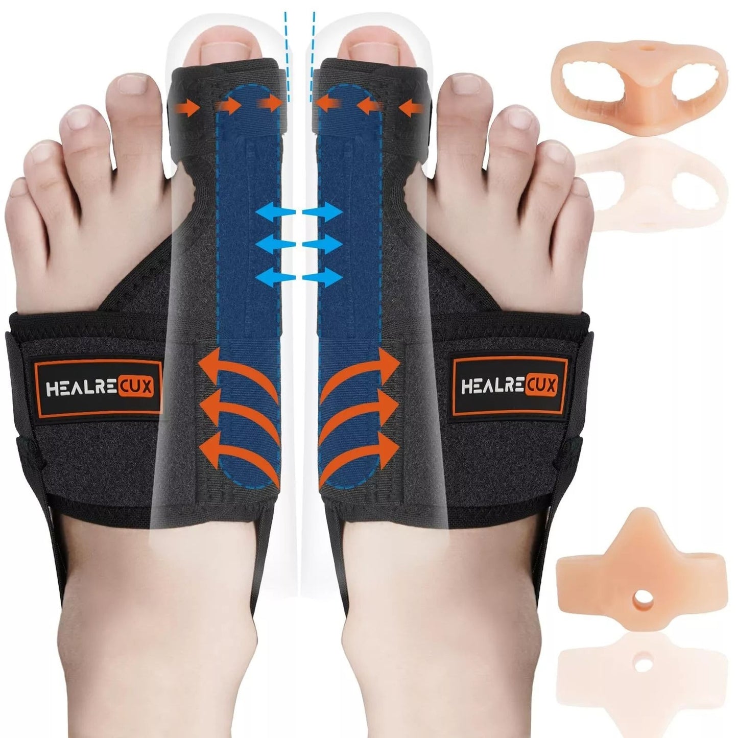 Healrecux Bunion Corrector for Men/Women - In Shoe - Factory Sealed