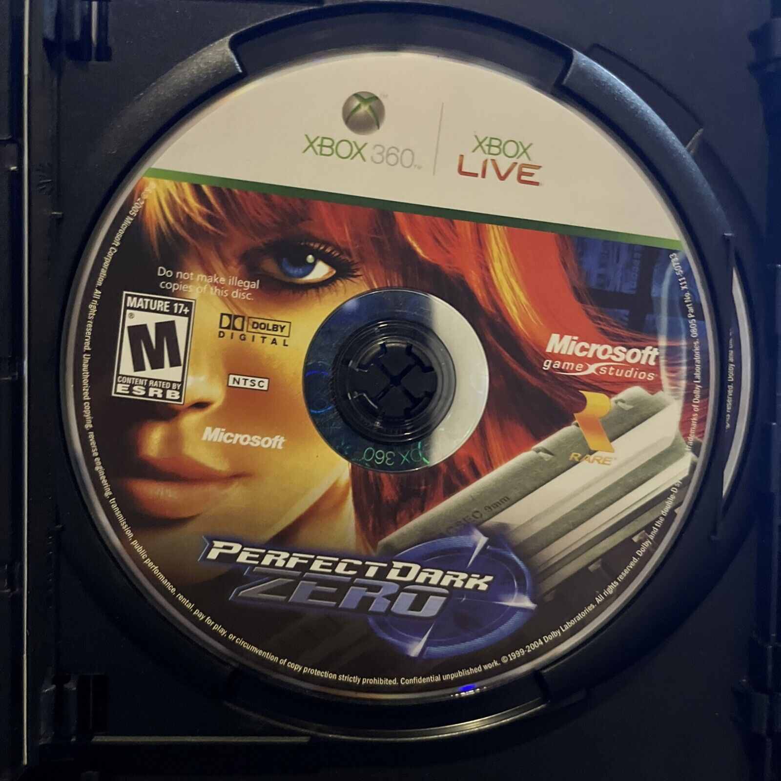 Perfect Dark Zero --Limited Collector's Edition ( Xbox 360) Steelbook. Tested