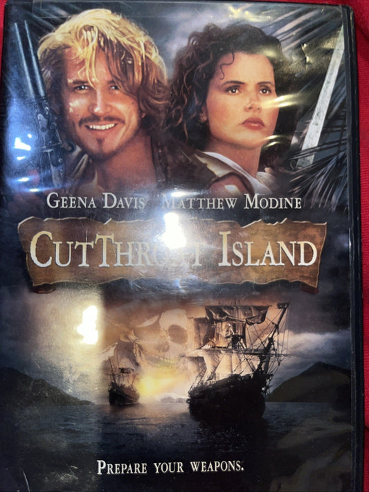 Cutthroat Island (DVD, 1995) New. No Digital Download