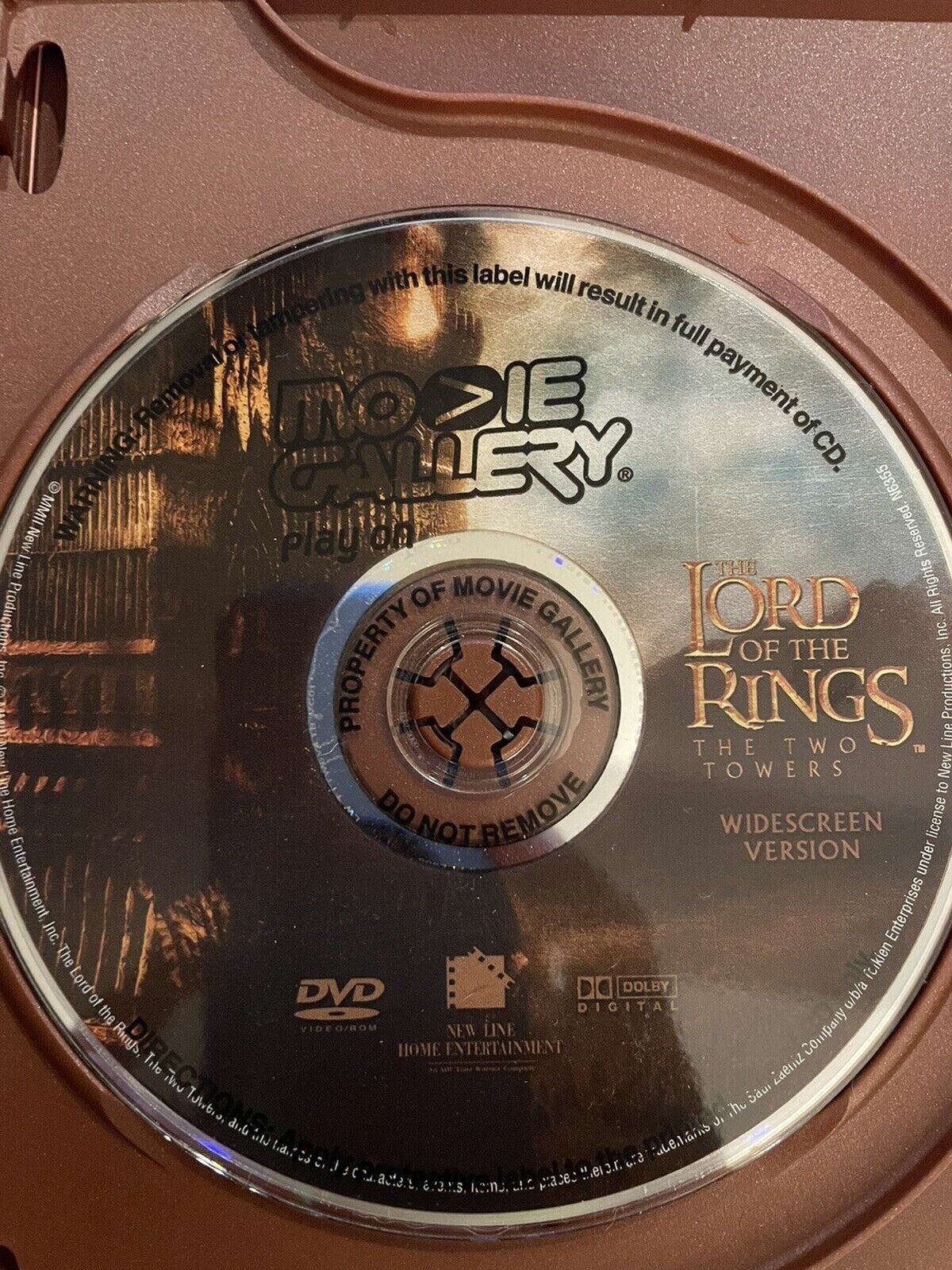The Lord of the Rings: The Two Towers (DVD, 2002)