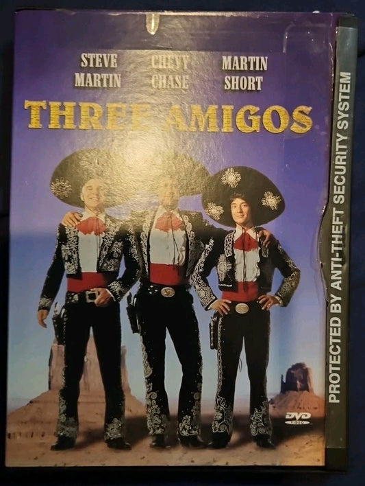 Three Amigos (DVD, 1986) Tested. No Scratches