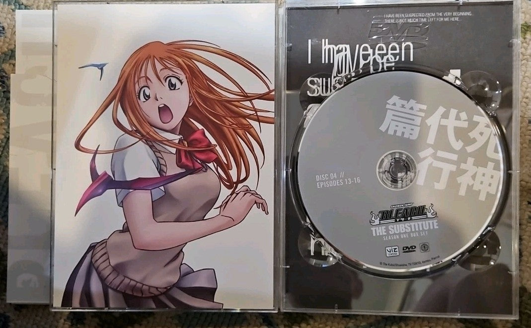 Shonen Jump Bleach - The Substitute Season 1 Box Set. Tested