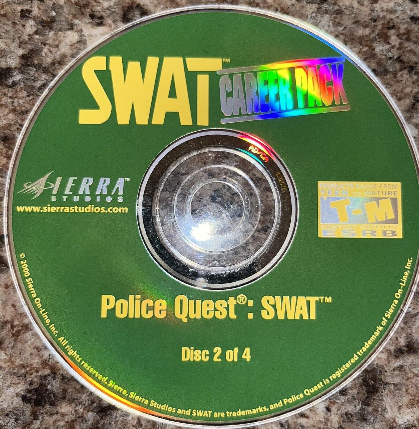 Police Squad: Swat Replacement Discs