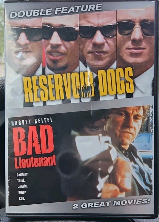 Reservoir Dogs & Bad Lieutenant (DVD) Sealed
