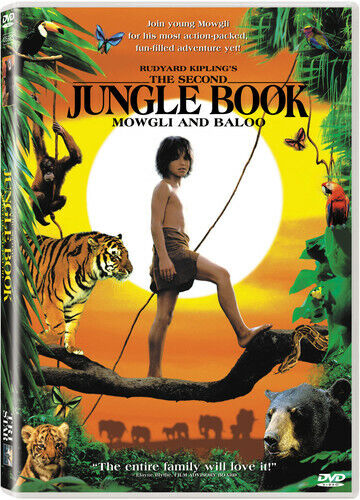 Rudyard Kipling's the Second Jungle Book: Mowgli & Baloo (DVD, 1997) New Sealed
