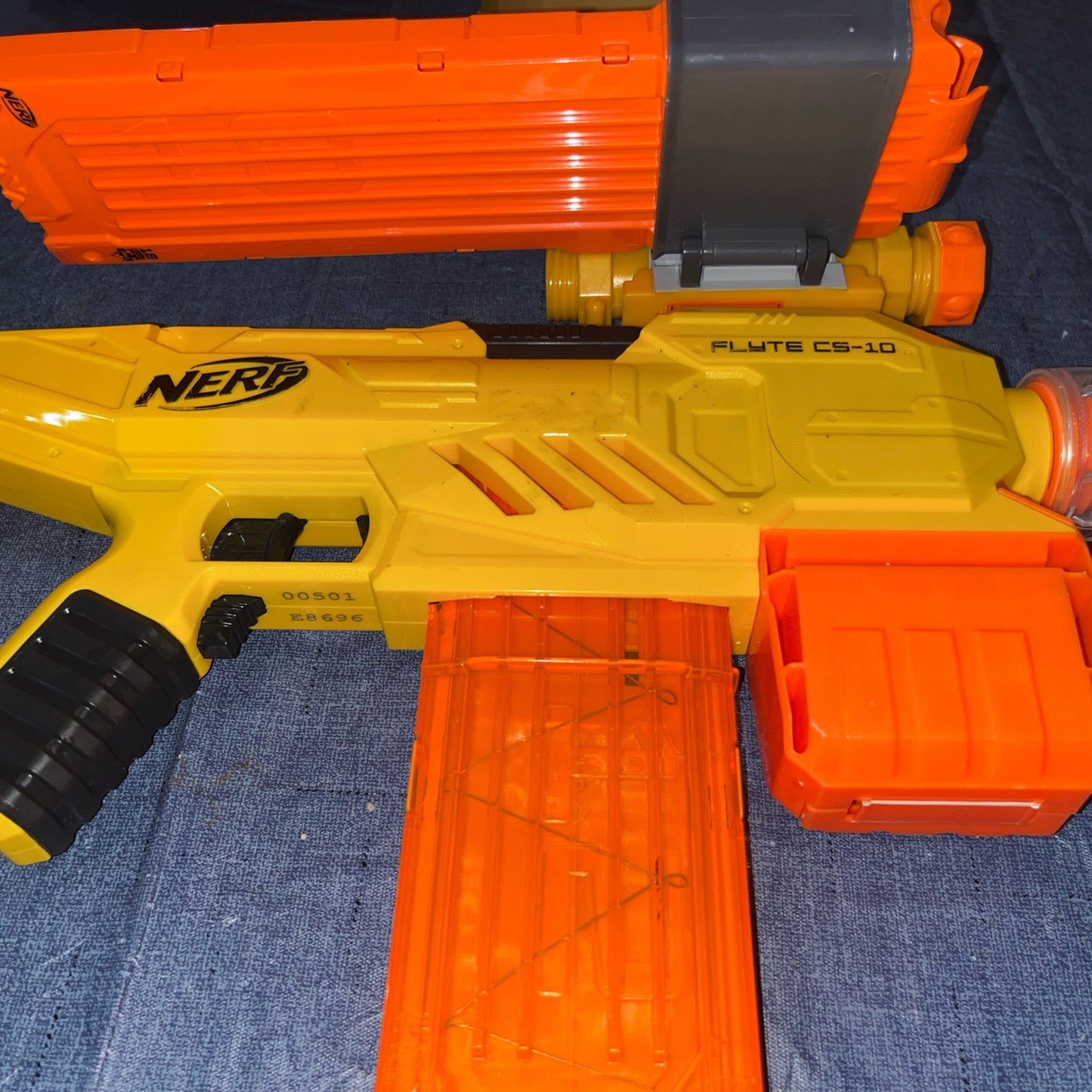 Nerf Flyte CS-10 W/Scope And Extended Extra Mag