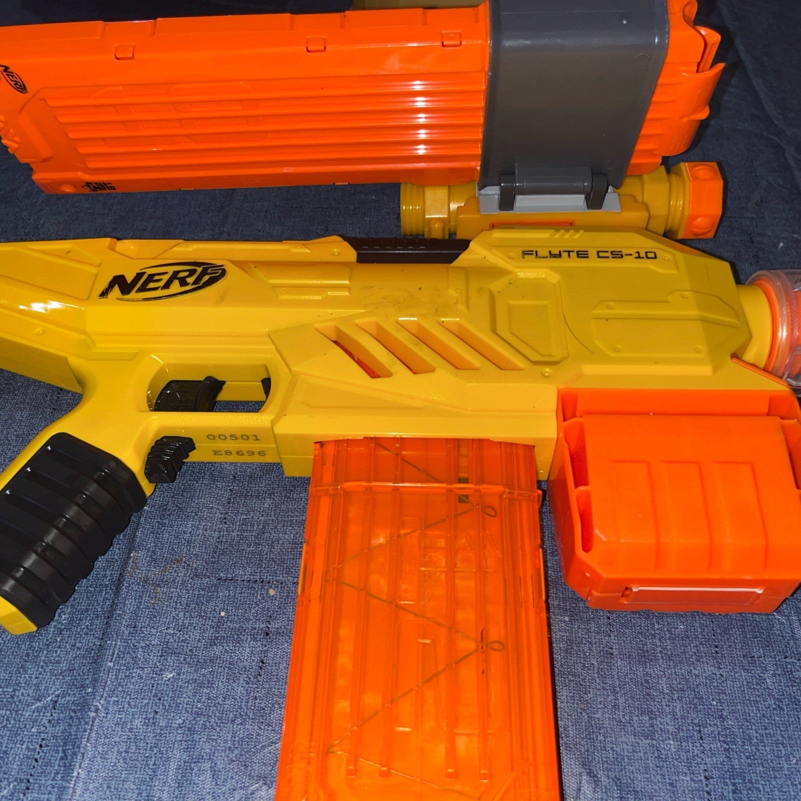 Nerf Flyte CS-10 W/Scope And Extended Extra Mag