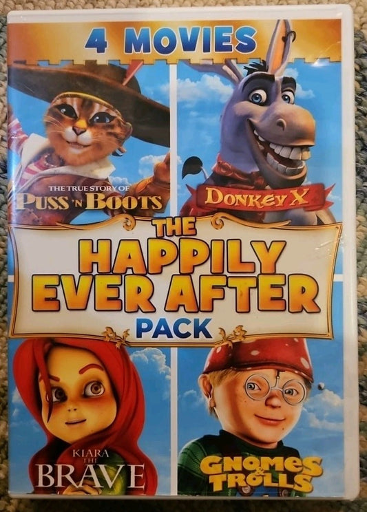 4 Movies - The Happily Ever After Pack (DVD, 2013) New Sealed