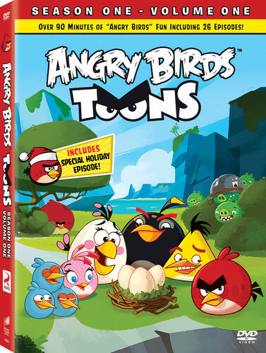 Angry Birds Toons: Season 1 Volume 1 & 2 (DVD, 2013) Tested. New Cases. Resealed