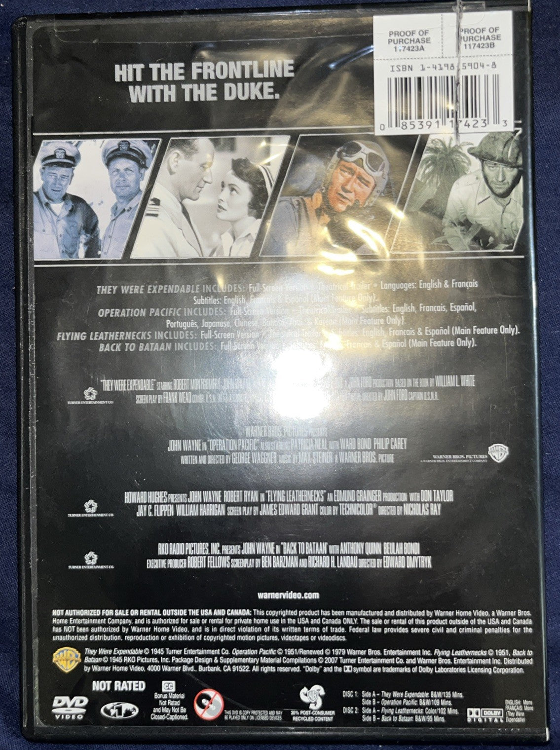 4 Film Favorites: John Wayne (DVD)