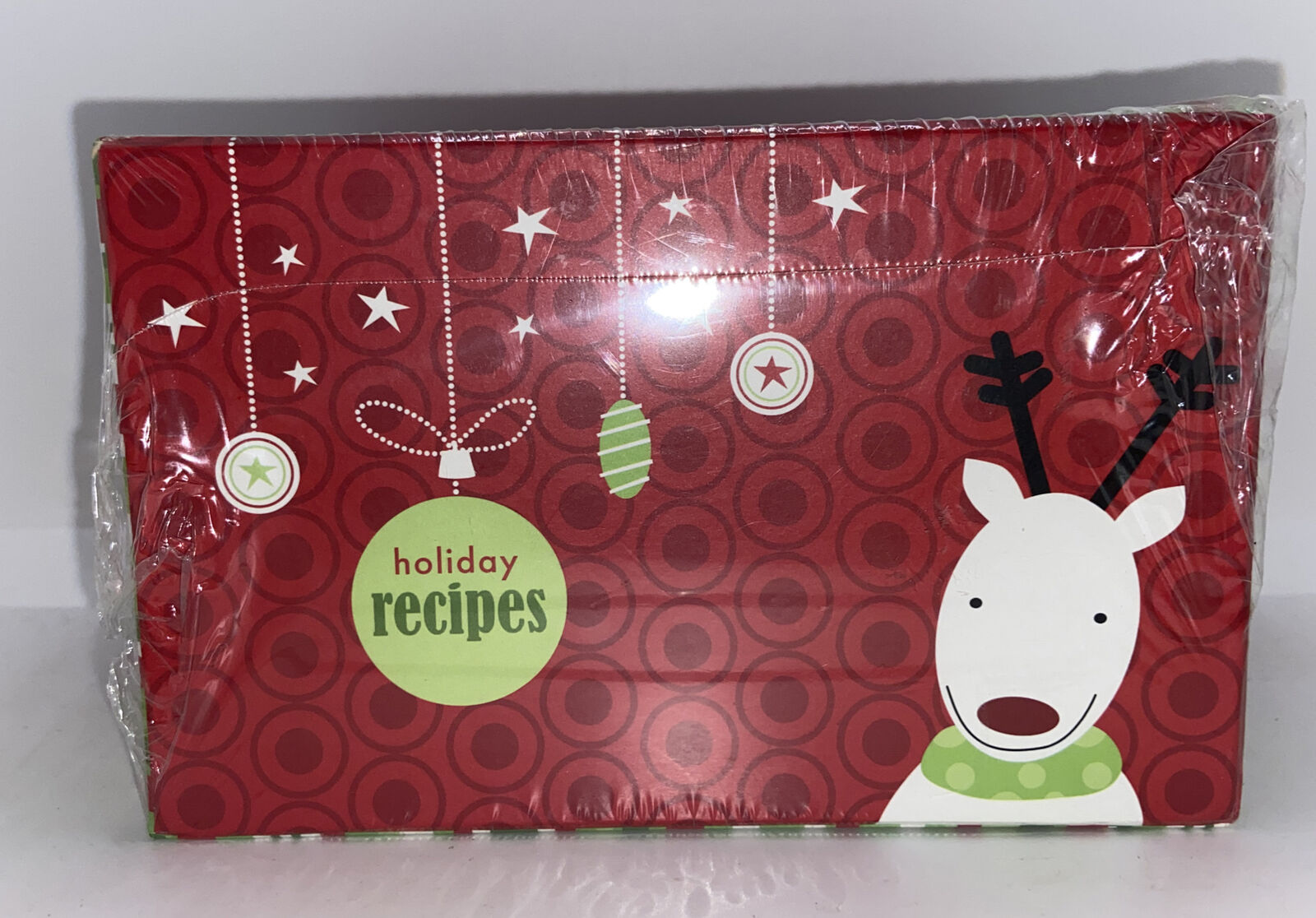 Christmas Recipe Box 6.5” X 5.25”