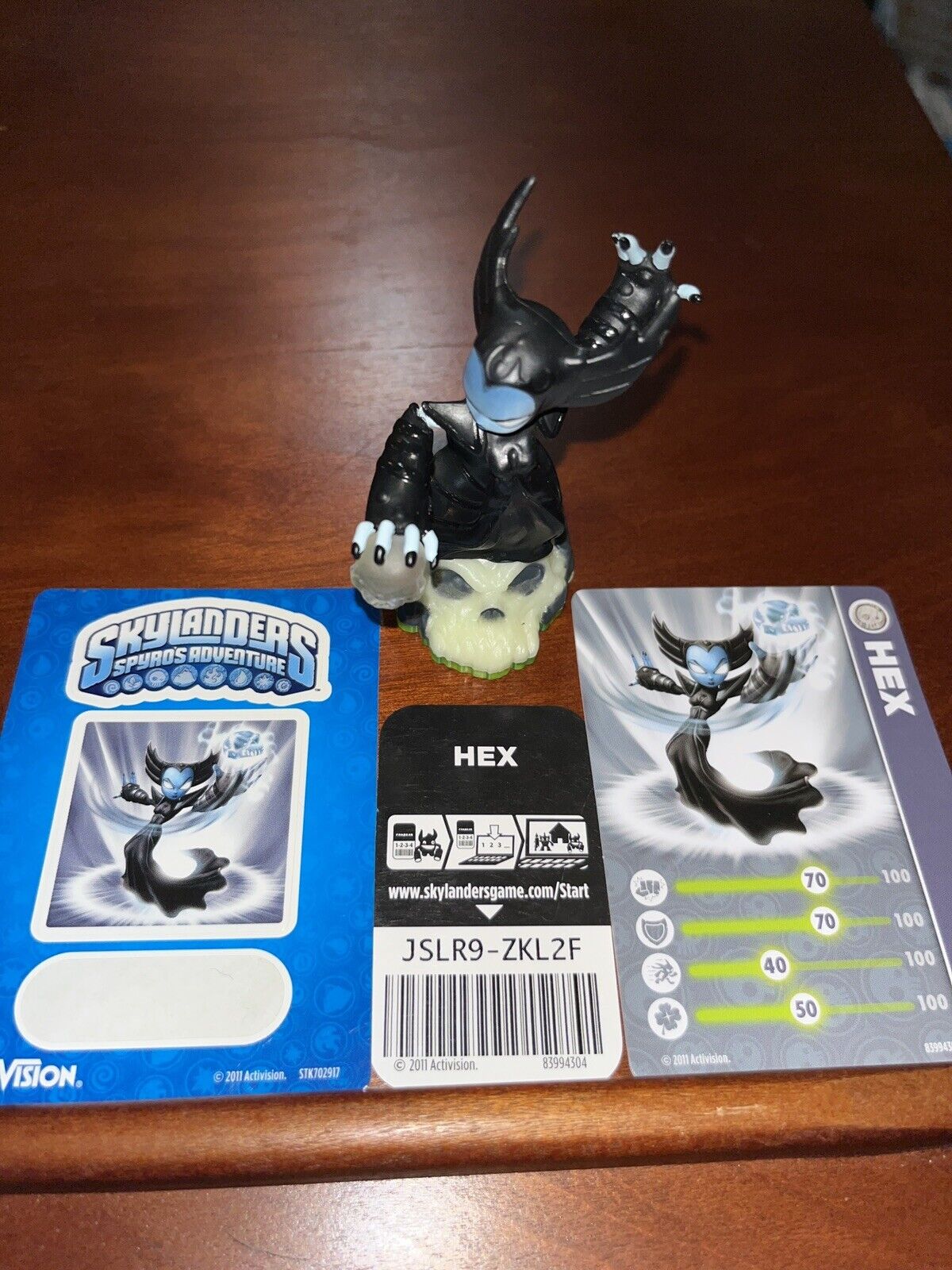 Skylanders Hex With Stickers And Cards ￼