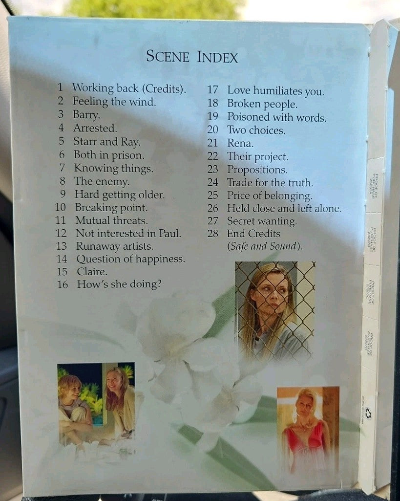 White Oleander (DVD, 2002) Tested.