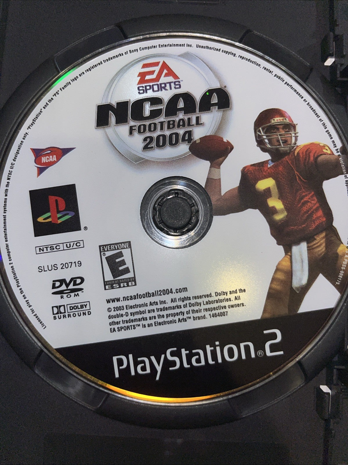 NCAA Football 2004 - Sony PlayStation 2. Tested. New Case. CIB. W/Manual