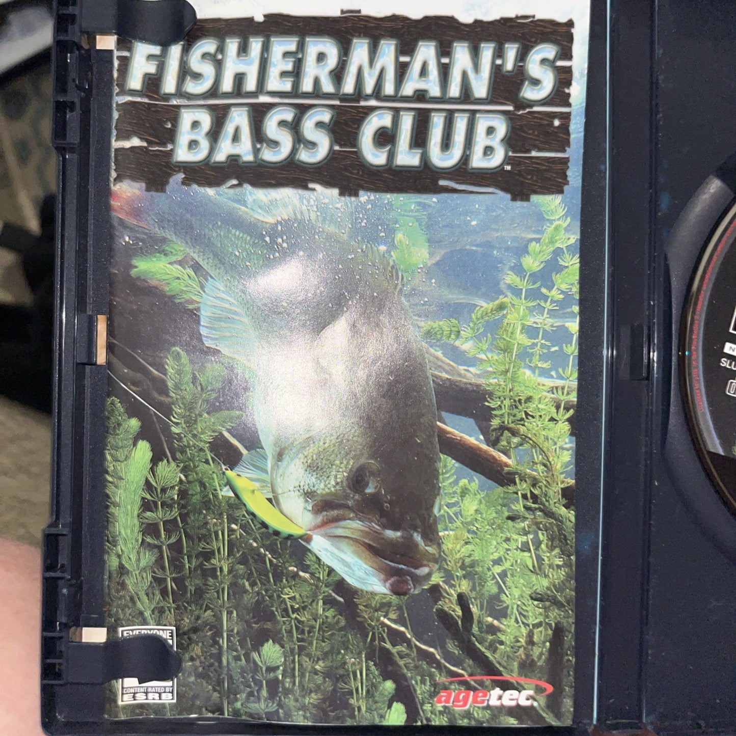 Fisherman's Bass Club (Sony PlayStation 2, 2003) Tested. No Scratches. CIB.
