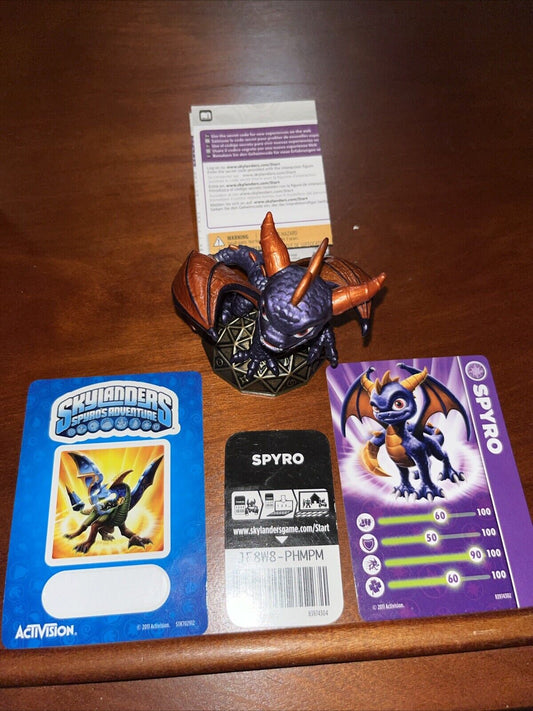 Skylanders Spyro Stickers, Cards, Instructions