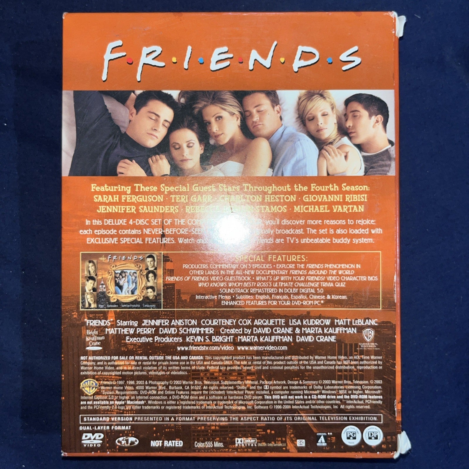 Friends: Season 4 (DVD, 2003)