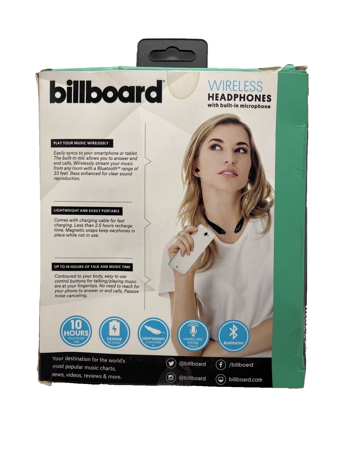 Billboard Wireless Bluetooth Headphones