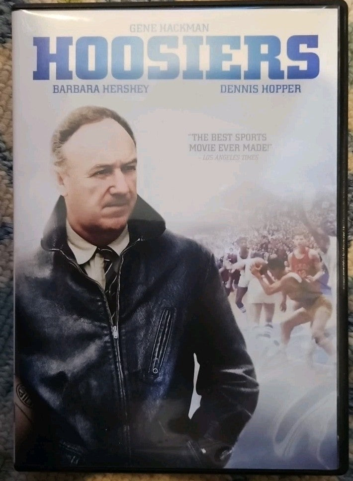 Hoosiers (DVD, 1986) Tested. New Case