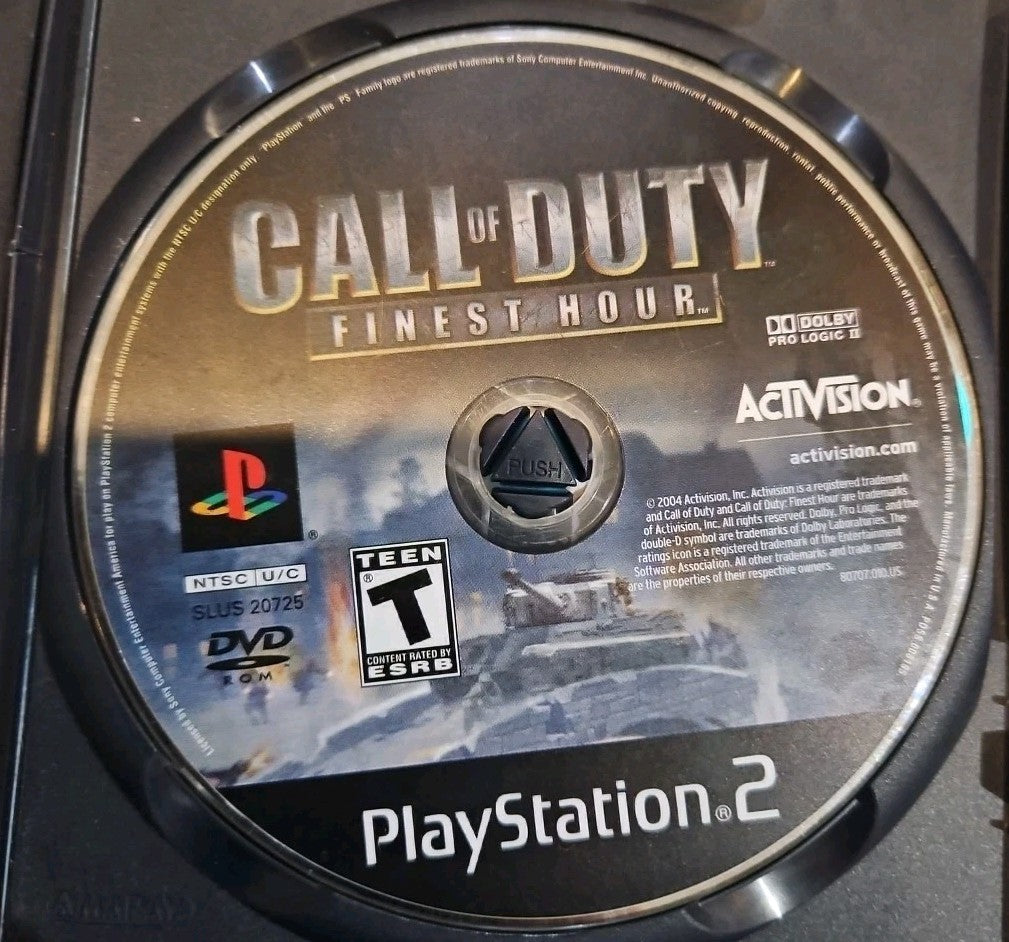 Call of Duty: Finest Hour (Sony PlayStation 2, 2004)