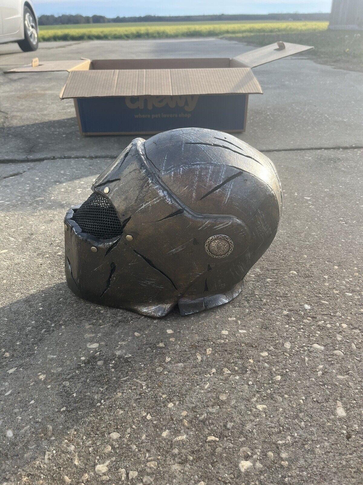 Box of Nerf Guns, Toys, and Accessories