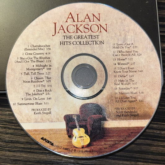 Alan Jackson The Greatest Hits Collection (CD) Disc Only
