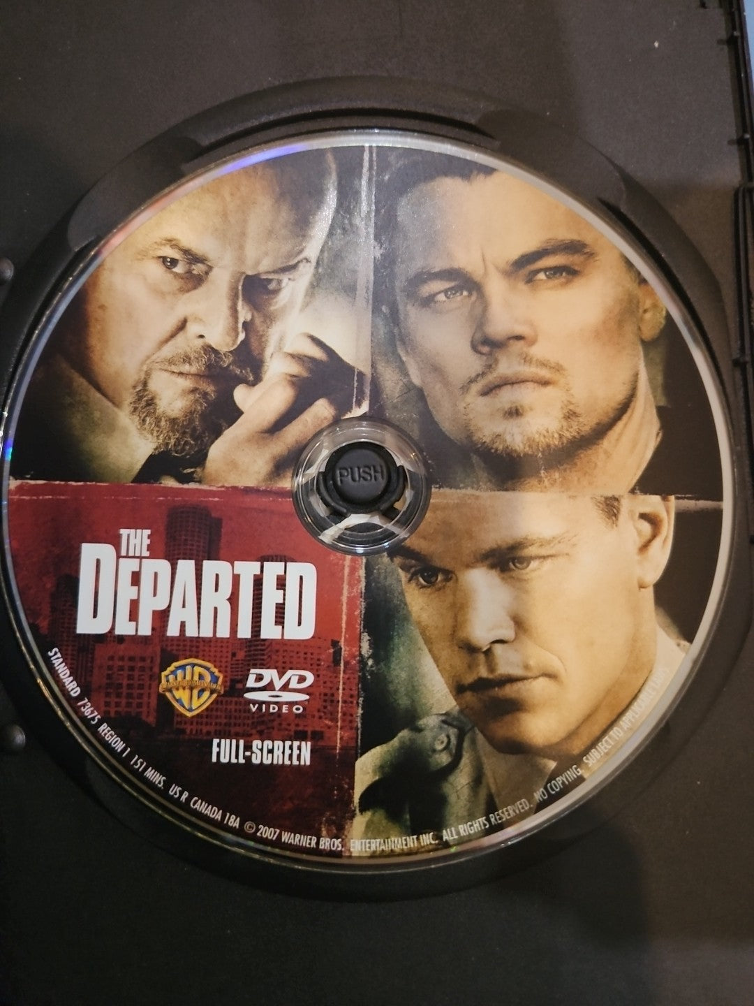 The Departed (DVD, 2006) Tested slim case cropped artwork.