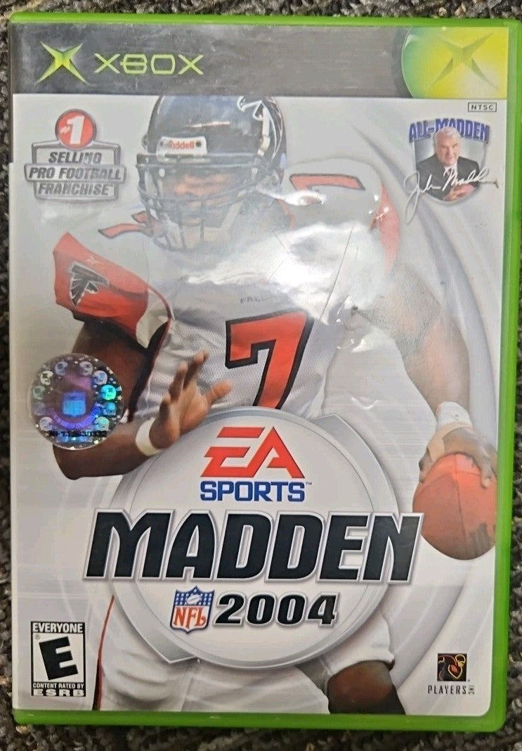 Madden NFL 2004 (Xbox, 2003) Tested. No Scratches. New Case