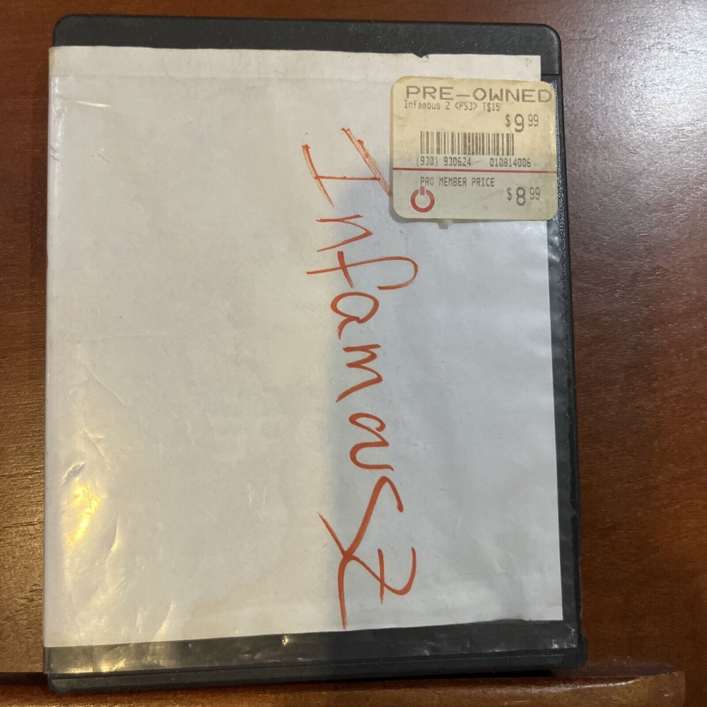 inFamous 2 (PS3) Tested. No Scratches. No Manual Or Artwork