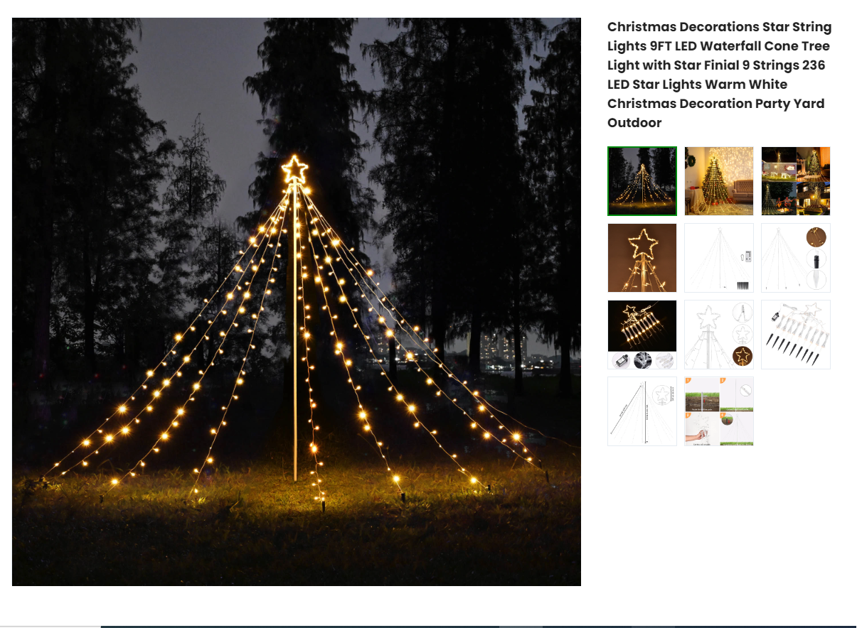 Christmas Tree & Holiday LED LIghting