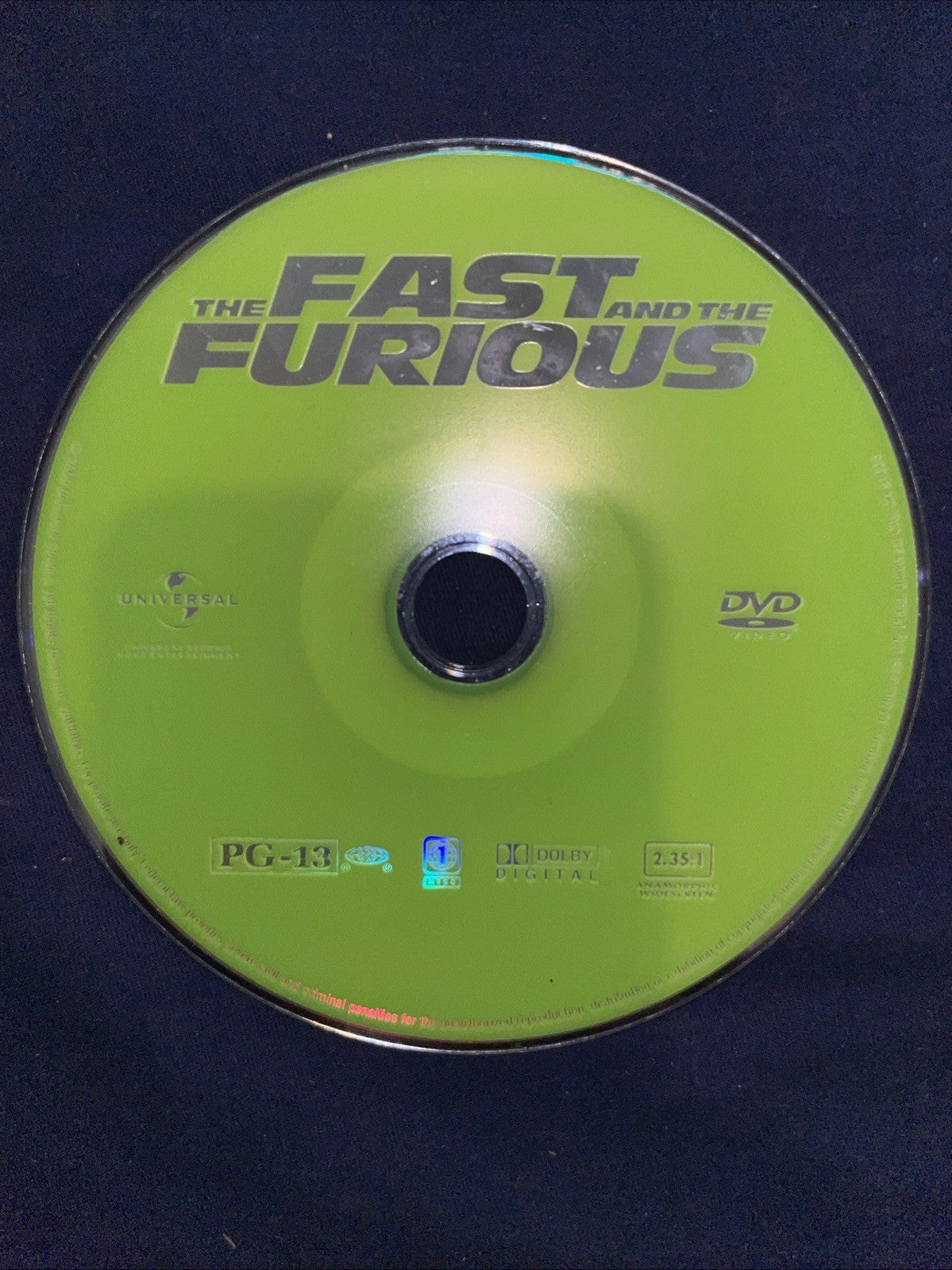 Fast  Furious (DVD, 2011)  Disc Only. Tested