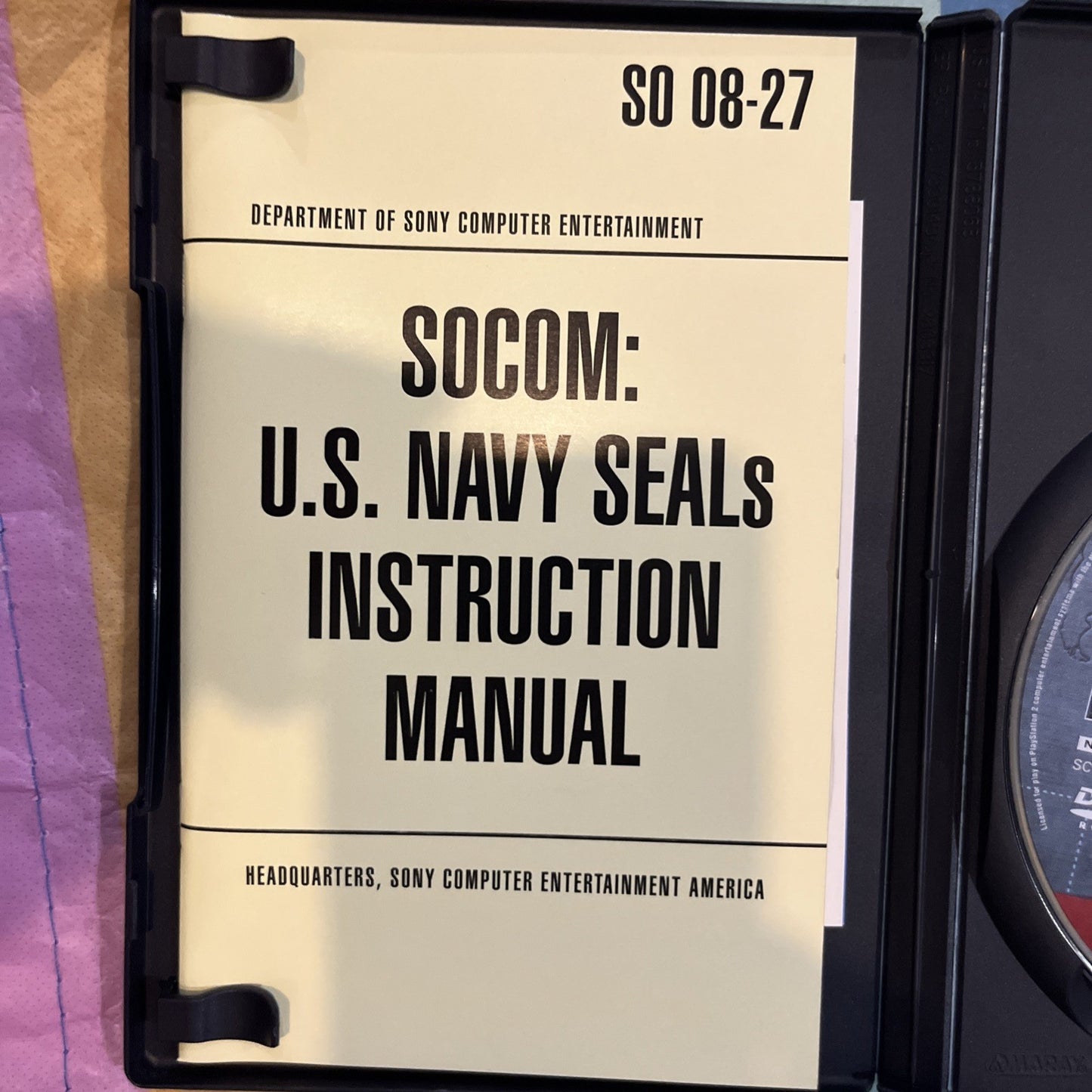 SOCOM: U.S. Navy SEALs Greatest Hits (Sony PlayStation 2, 2003)