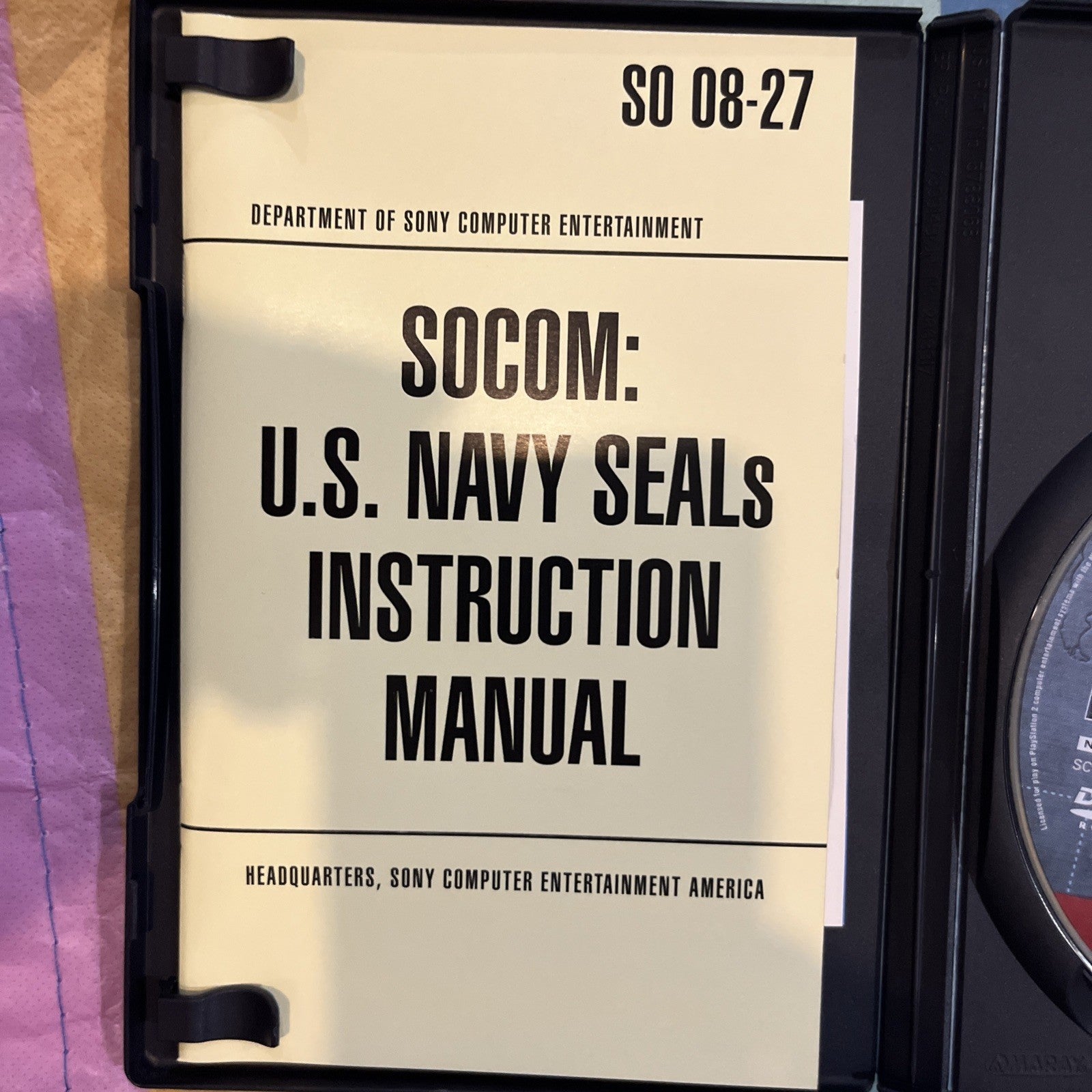 SOCOM: U.S. Navy SEALs Greatest Hits (Sony PlayStation 2, 2003)
