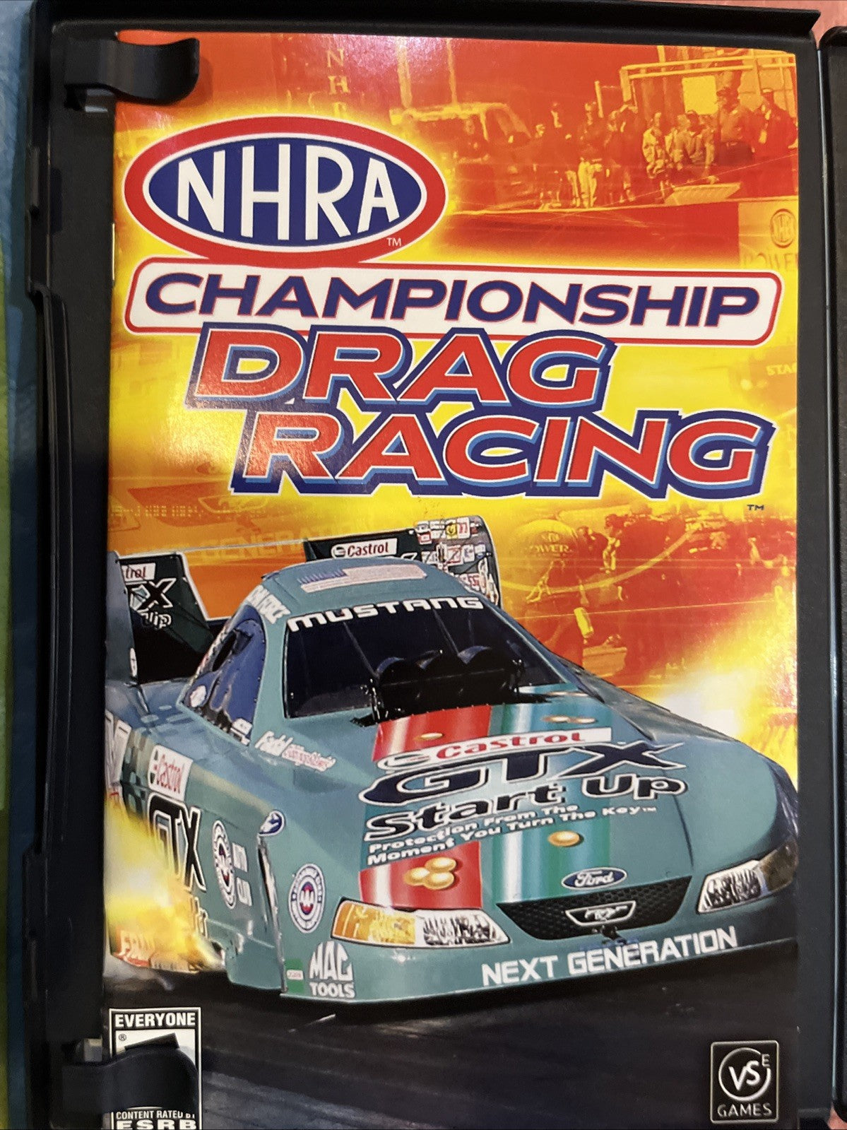 NHRA Championship Drag Racing (PS2) CIB. Manual. Tested. Original Case