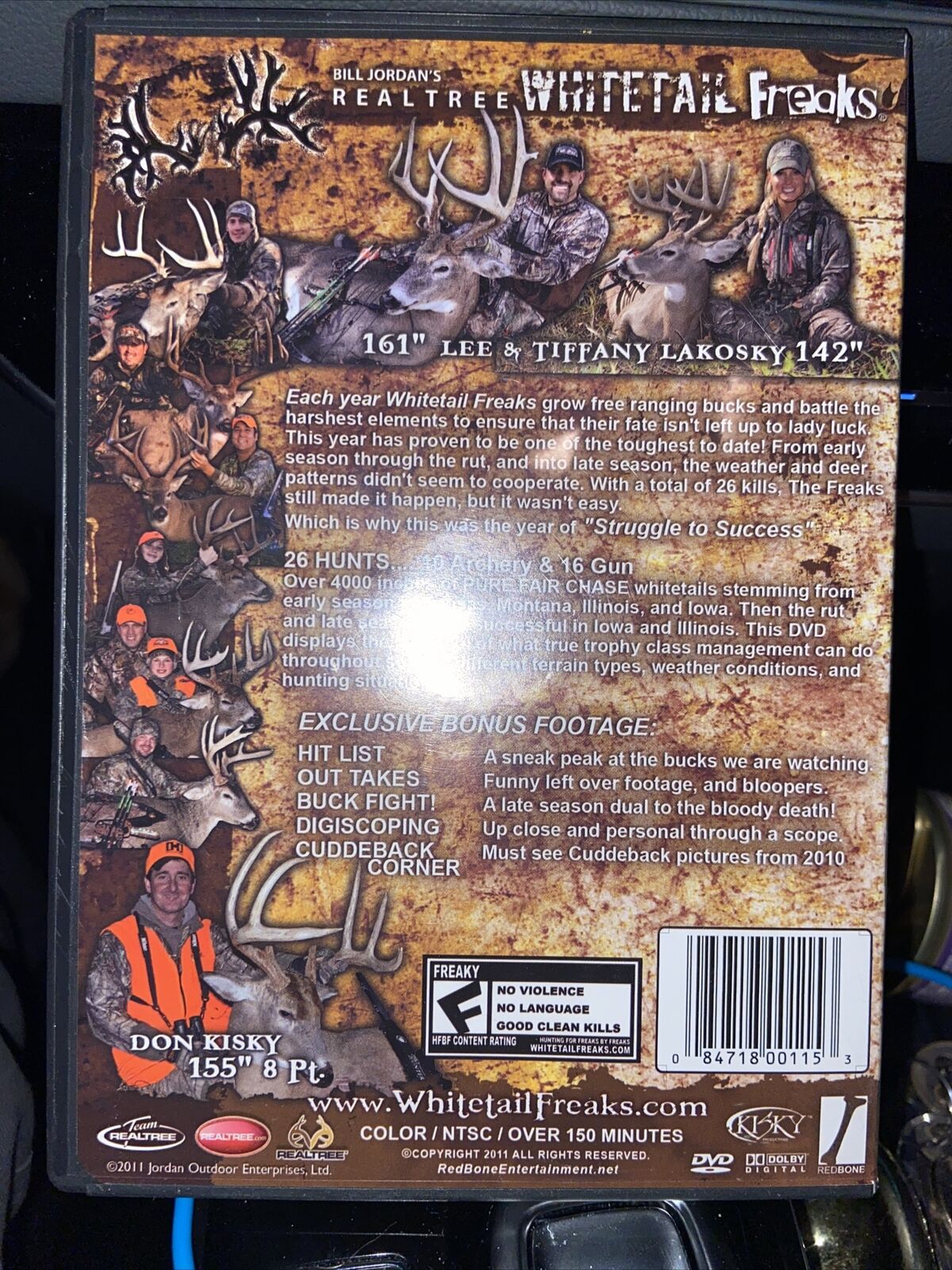 Realtree Whitetail Freaks From Struggle To Success DVD