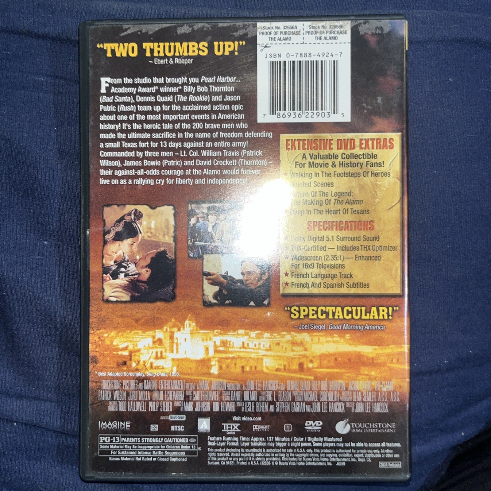 The Alamo (DVD, 2004)