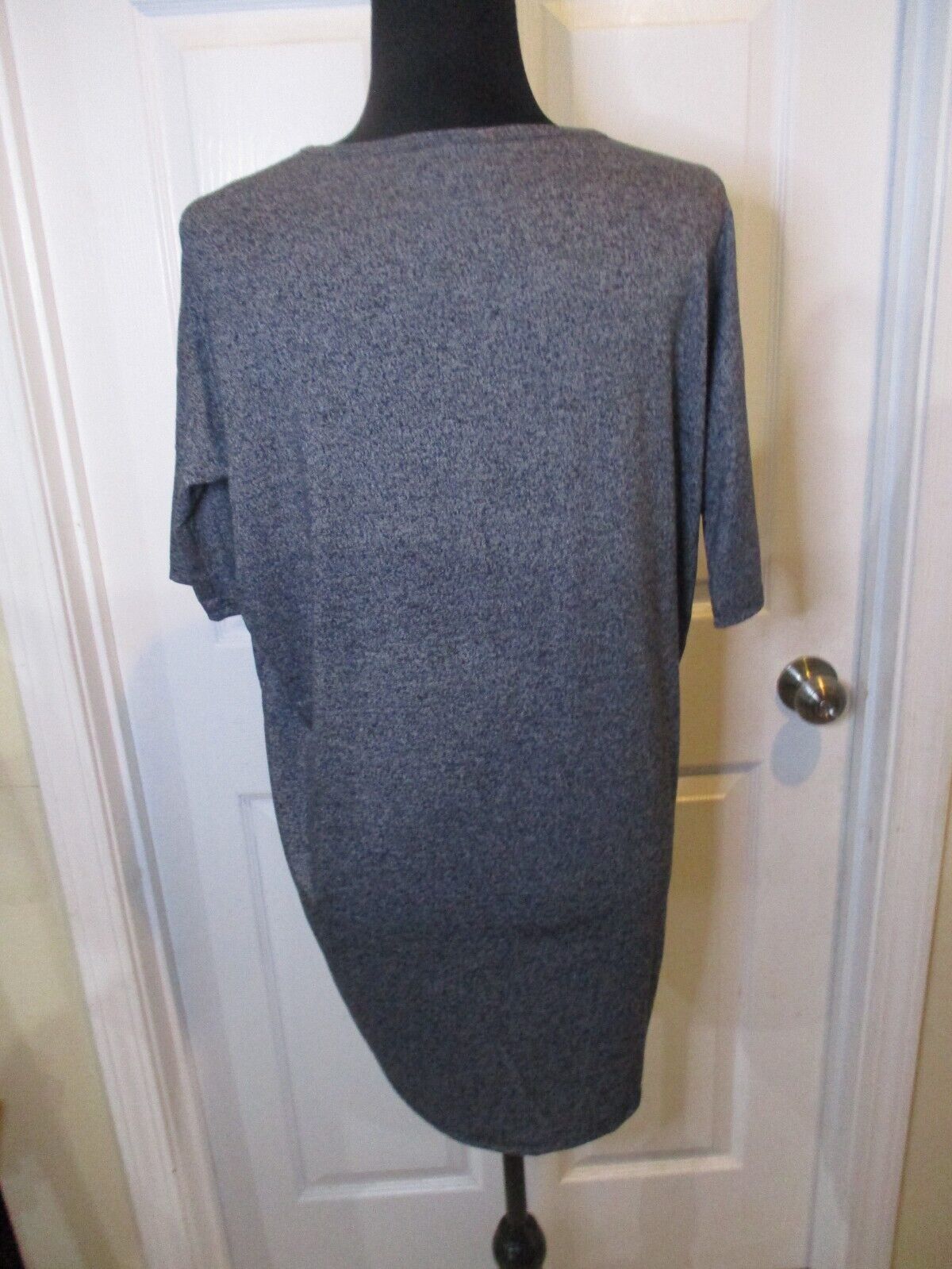 LuLaRoe Irma Heathered Gray Tunic XXS NWOT