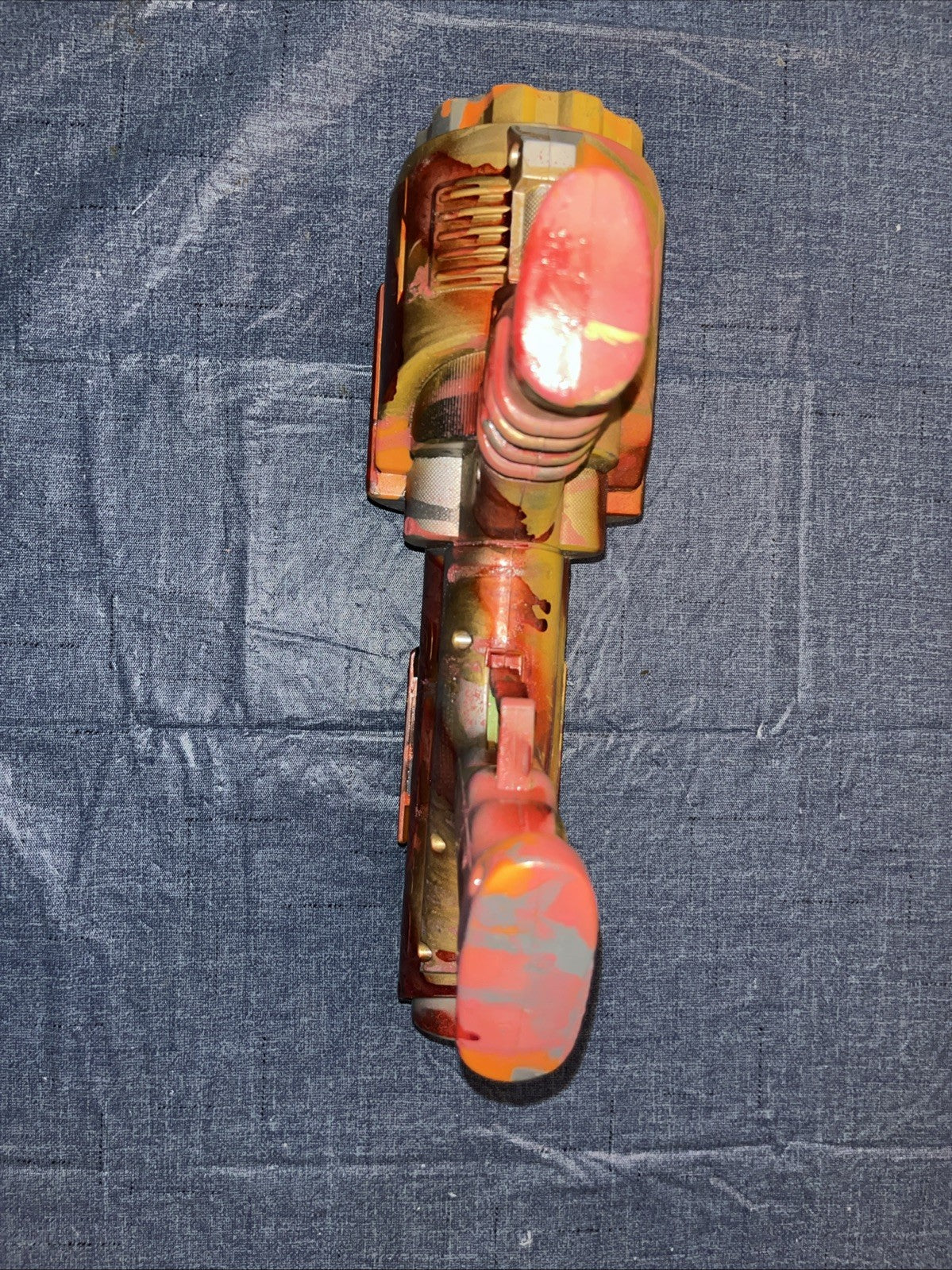 Nerf Darc Tag 10 Round Pump Action Revolver - Painted