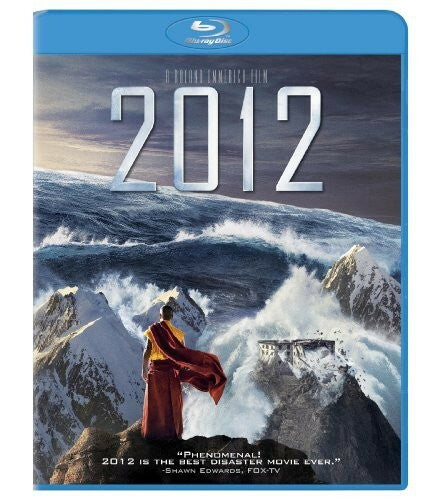 2012 (Blu-ray, 2009) Tested. No Scratches.